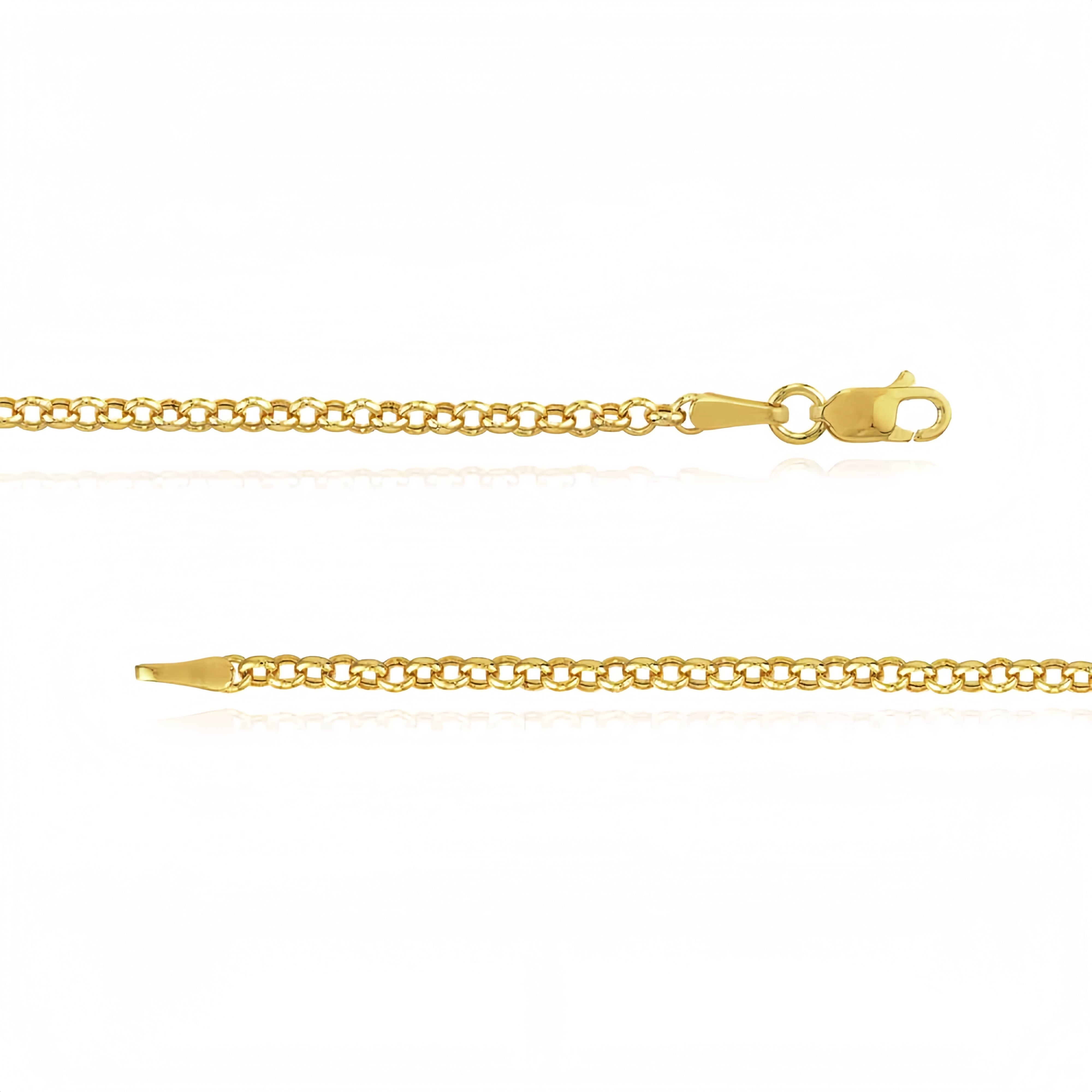 14K Gold Heart Lock Love Necklace