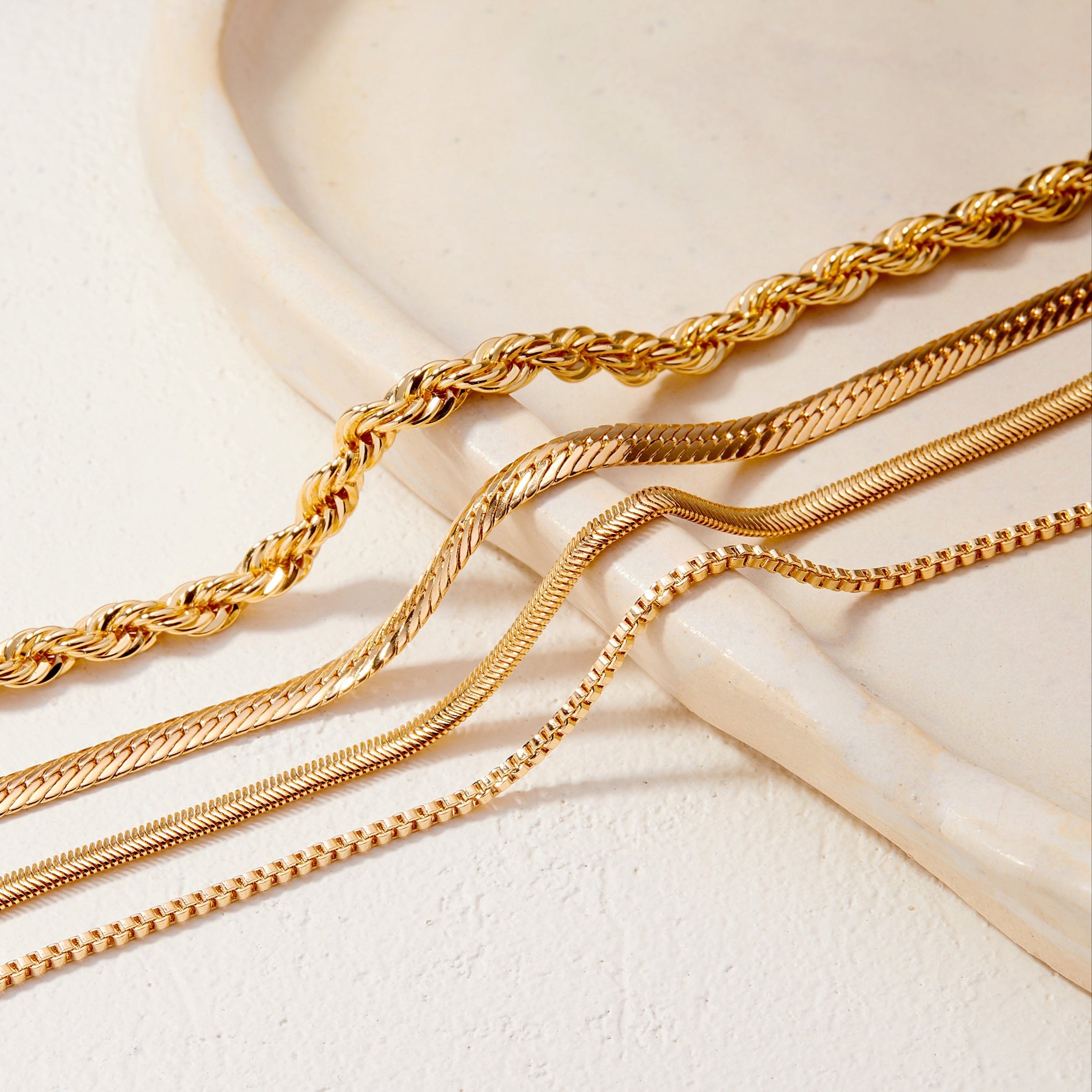 14K Gold Celine Choker