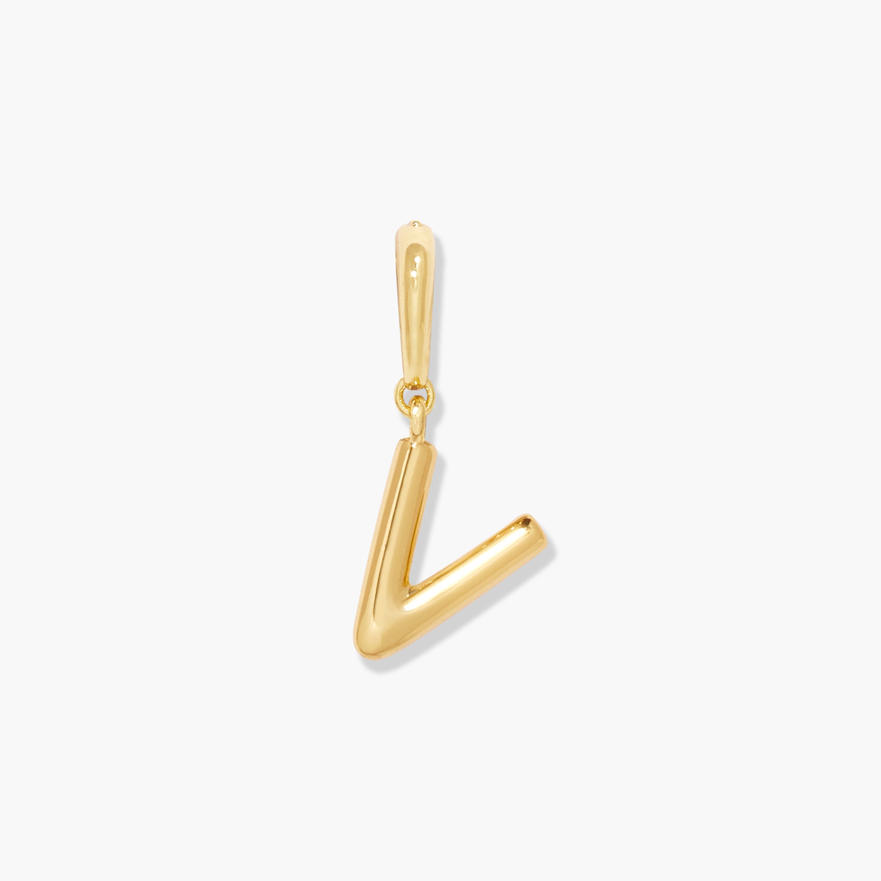 14K Gold Liora Initial Charm