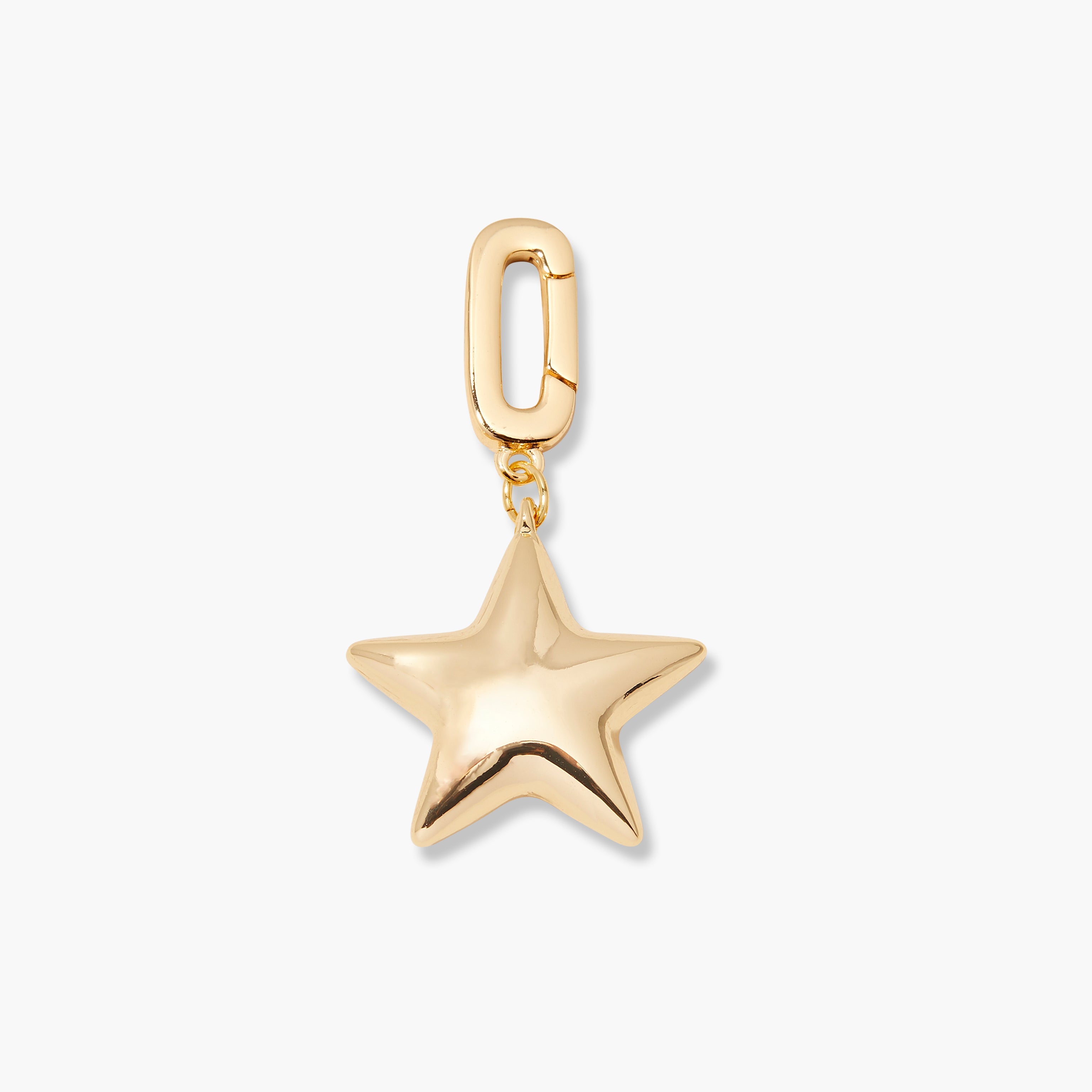 14K Gold Nova Star Charm