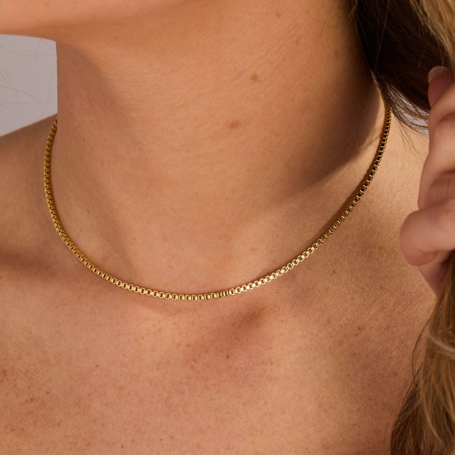 14K Gold Celine Choker
