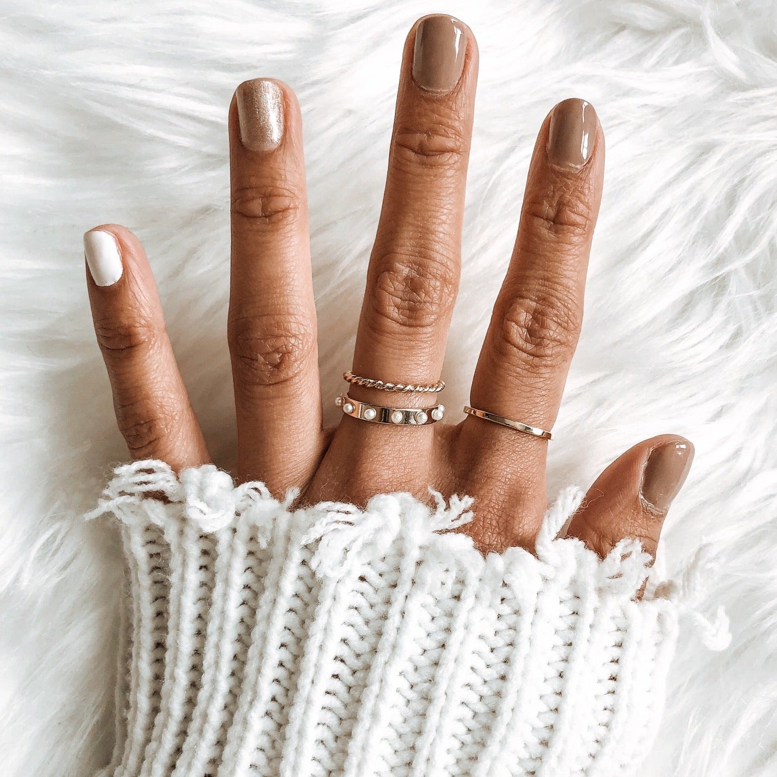 14K Gold Marina Rope Ring