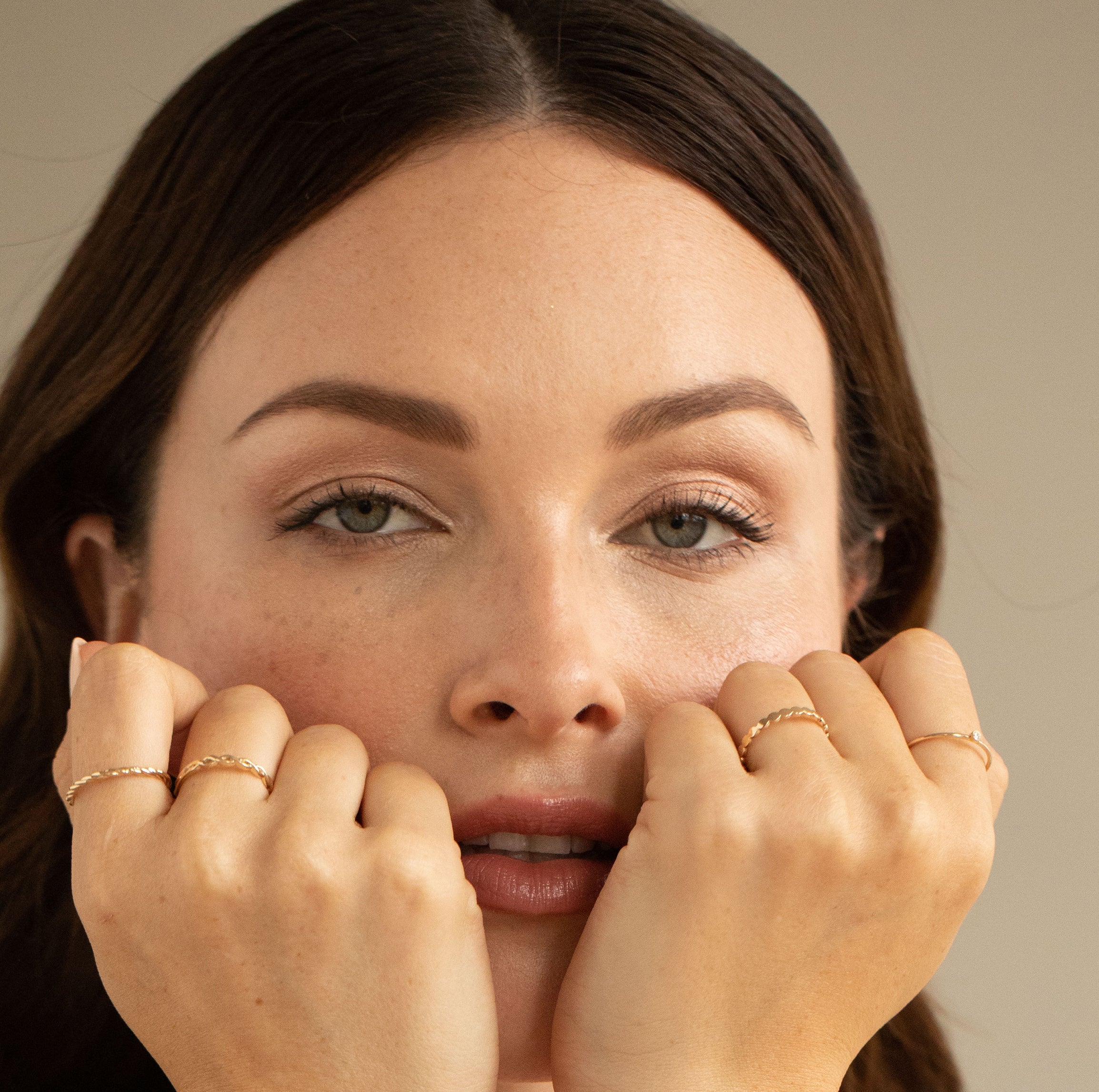 14K Gold Amaris Bold Band Ring