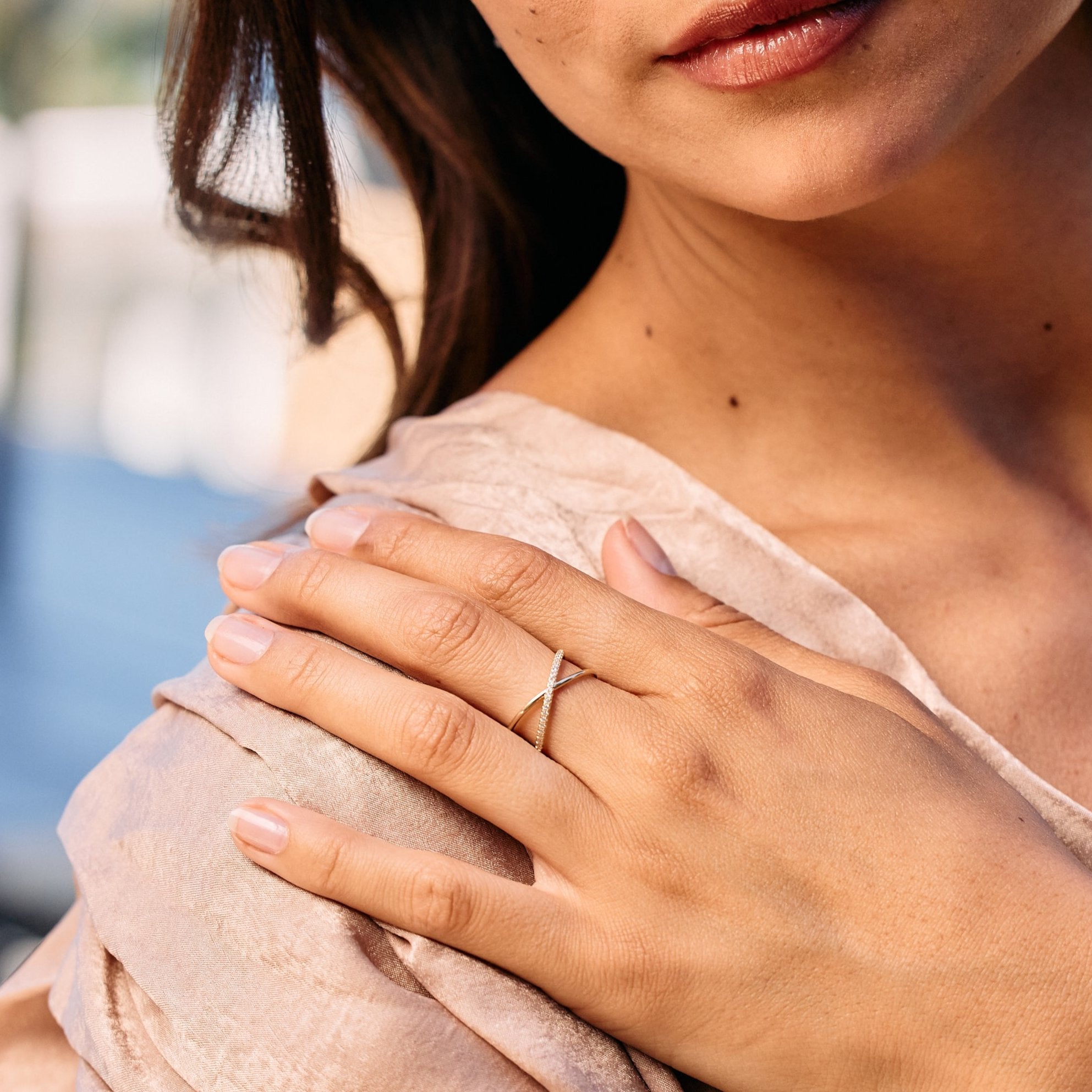 14K Gold Aurelia Diamond Ring