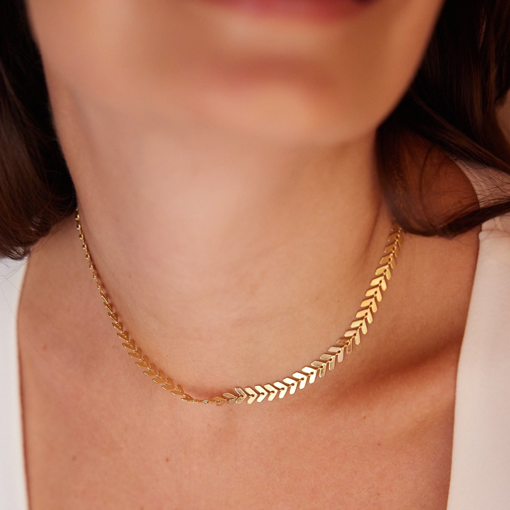 14K Gold Fiora Choker
