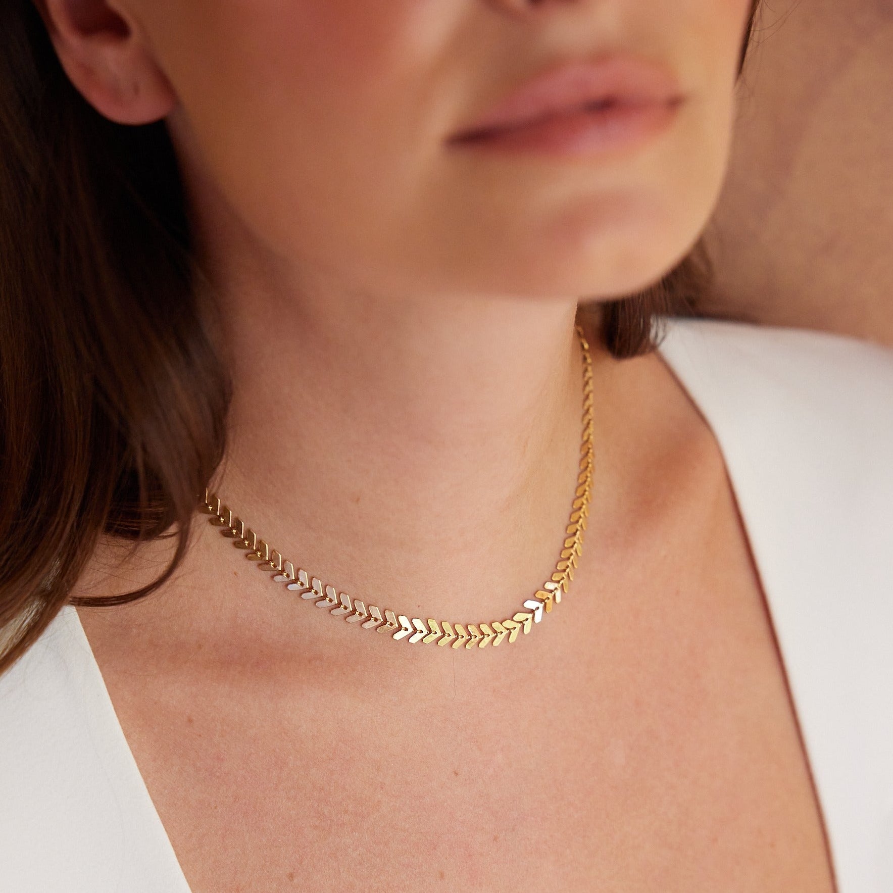 14K Gold Fiora Choker