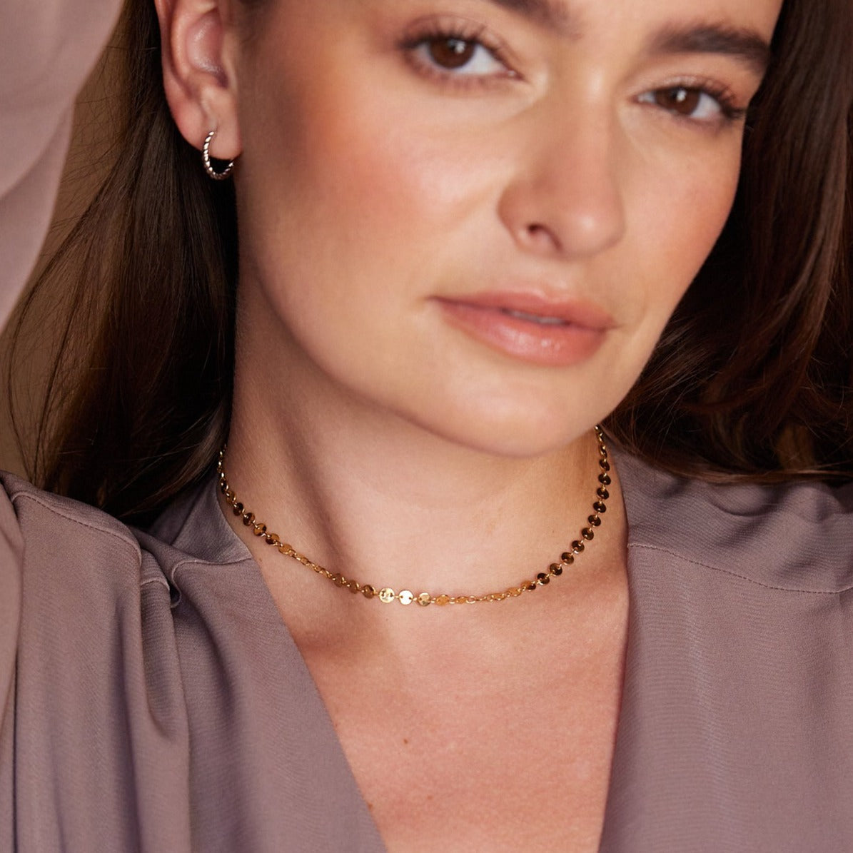 14K Gold Aurelia Choker