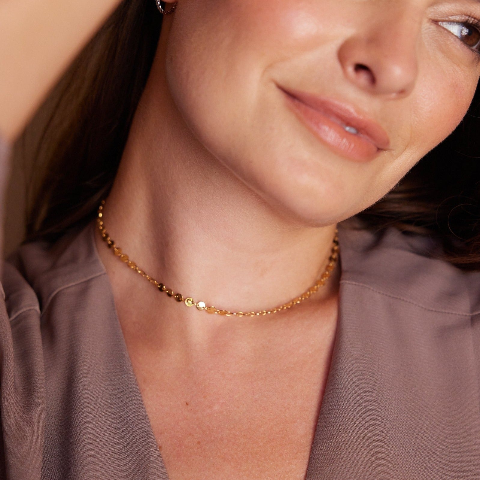 14K Gold Aurelia Choker