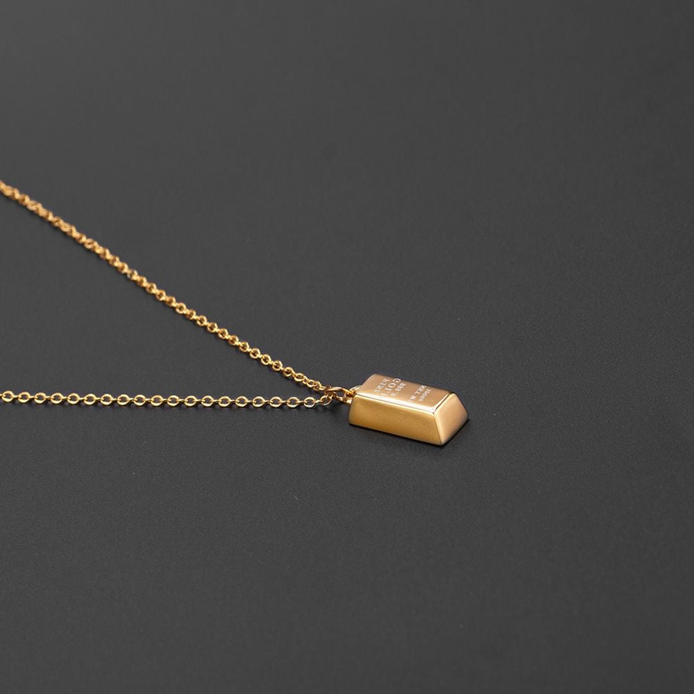 10K Gold Wealthy Nuggets Necklace