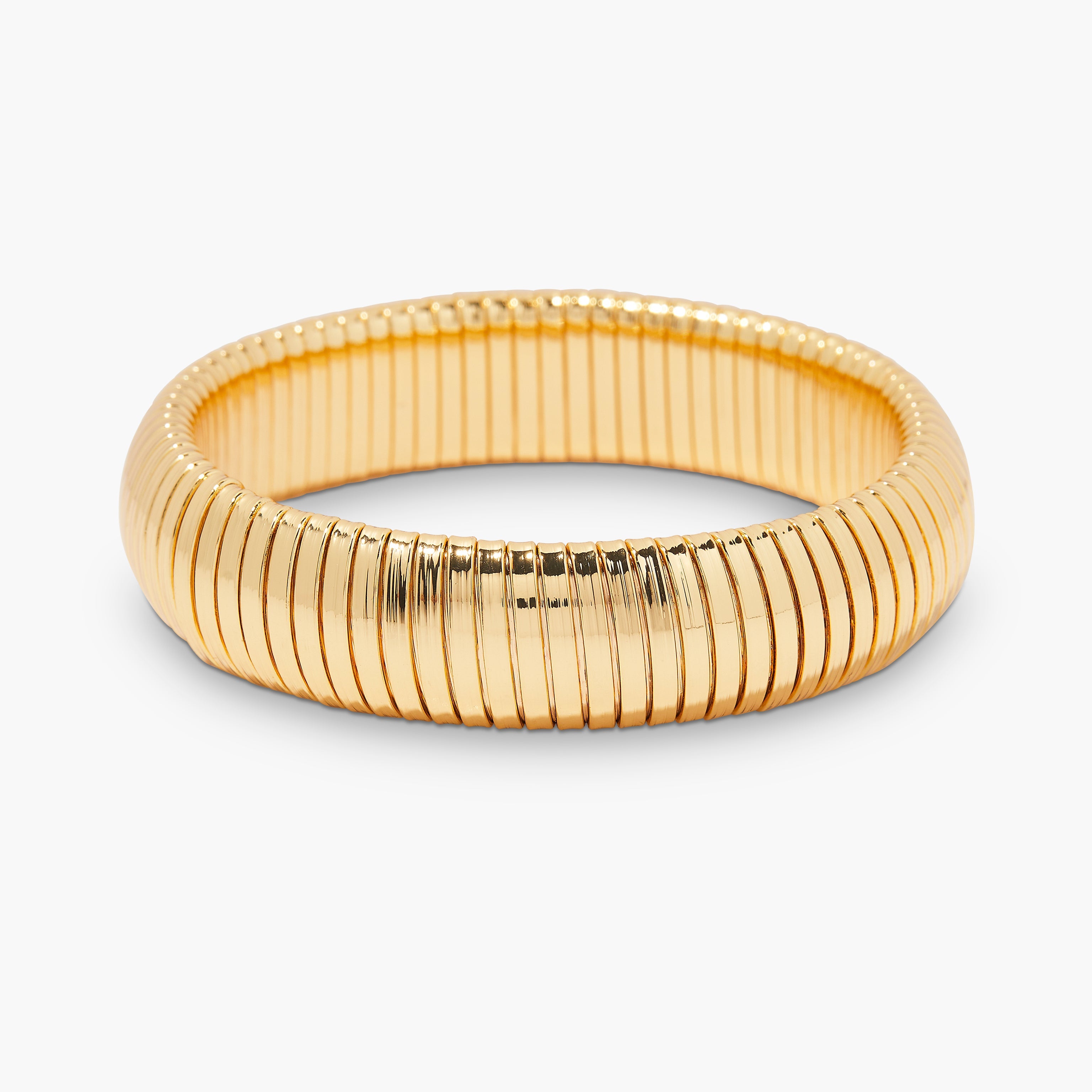 14K Gold Verona Statement Bracelet