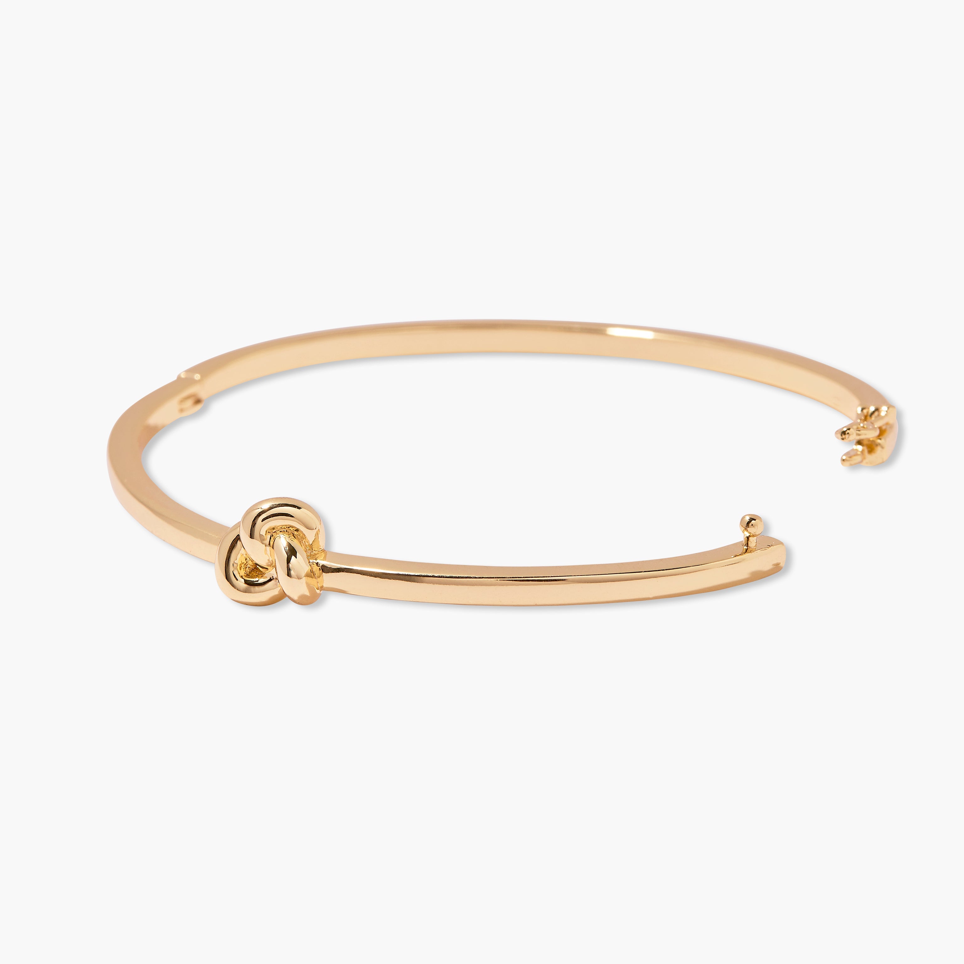 14K Gold Everly Knot Bangle