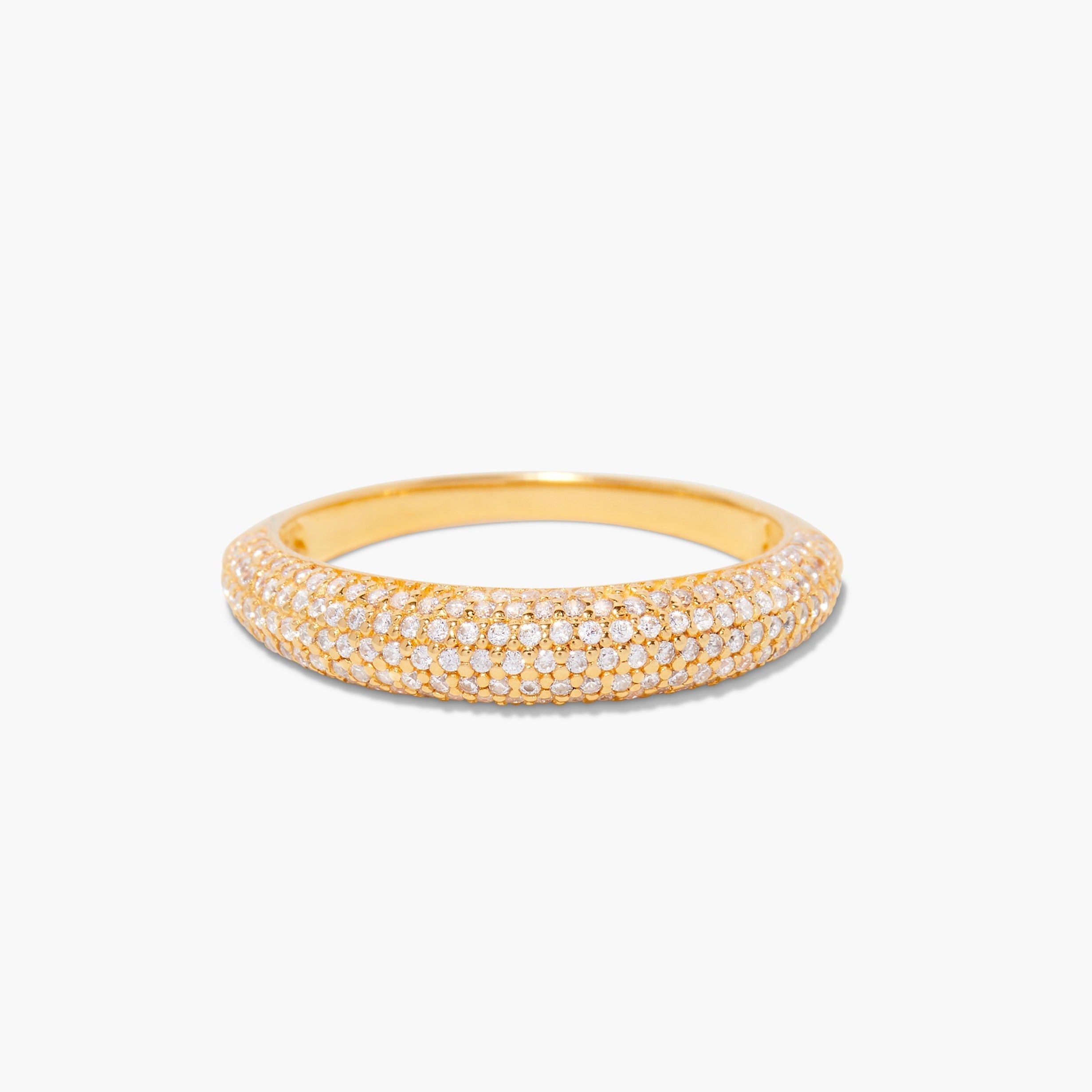 14K Gold Elara CZ Ring