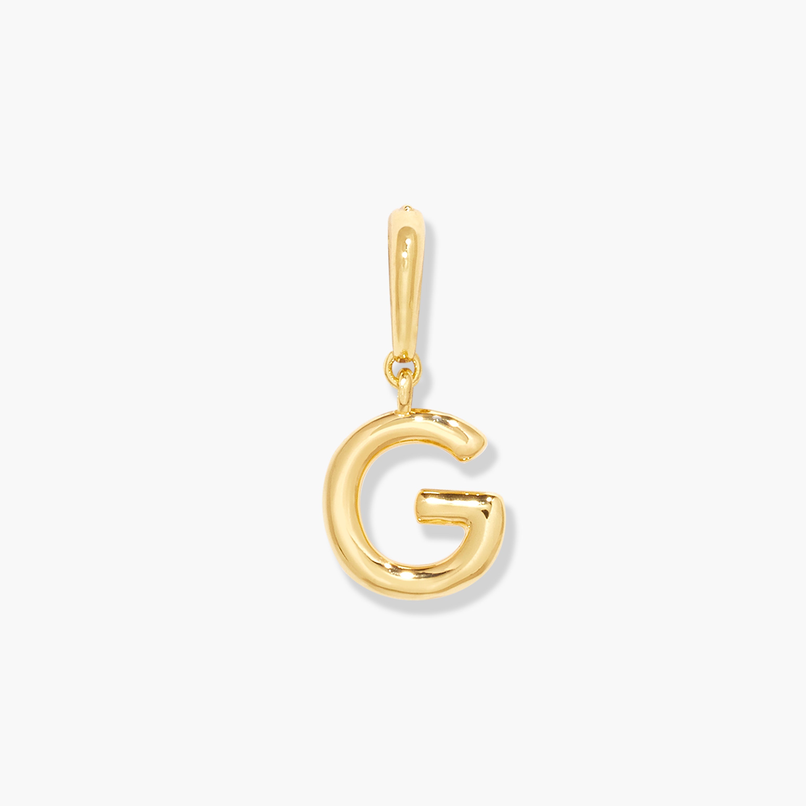 14K Gold Liora Initial Charm