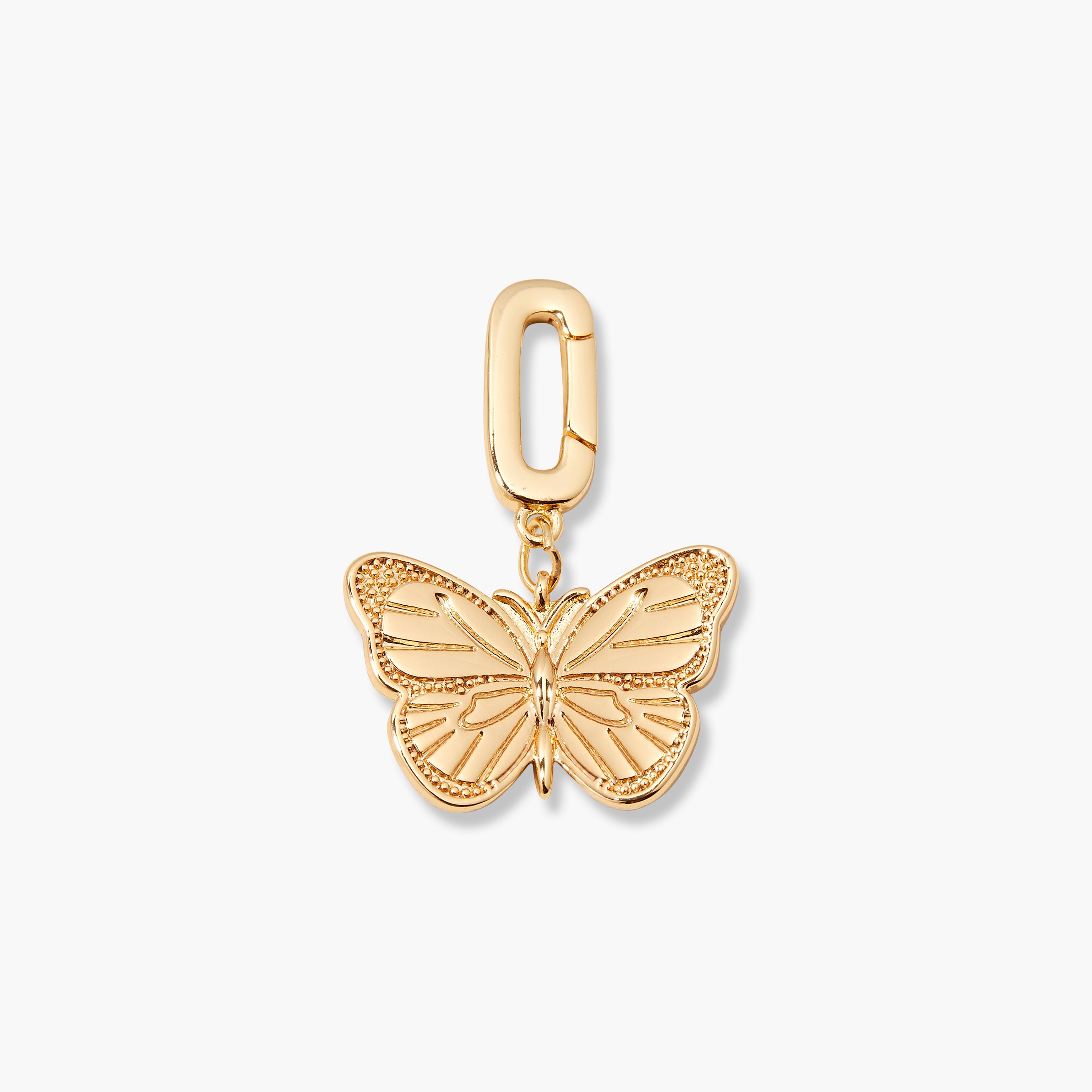 14K Gold Elara Butterfly Charm