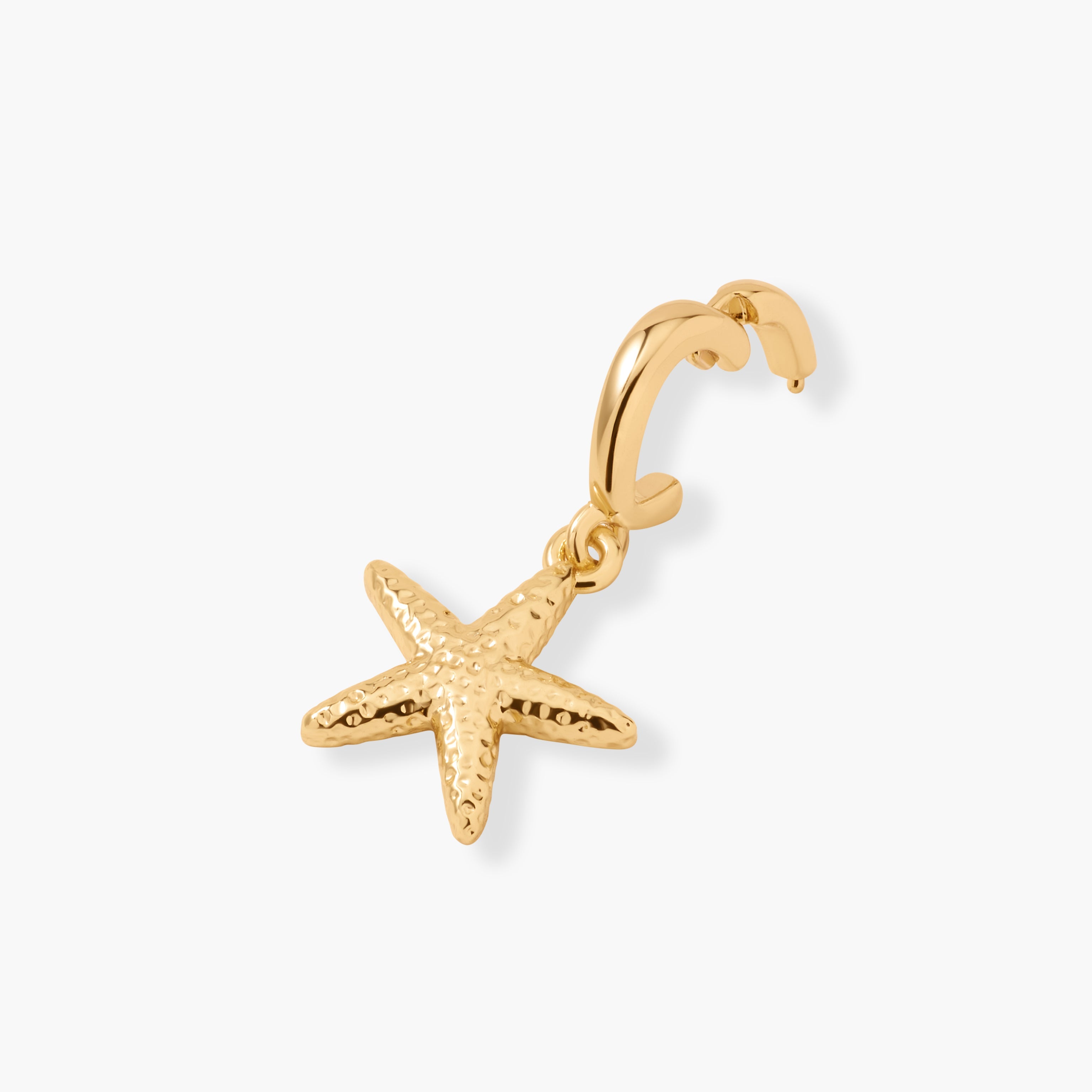 14K Gold Coraline Starfish Charm