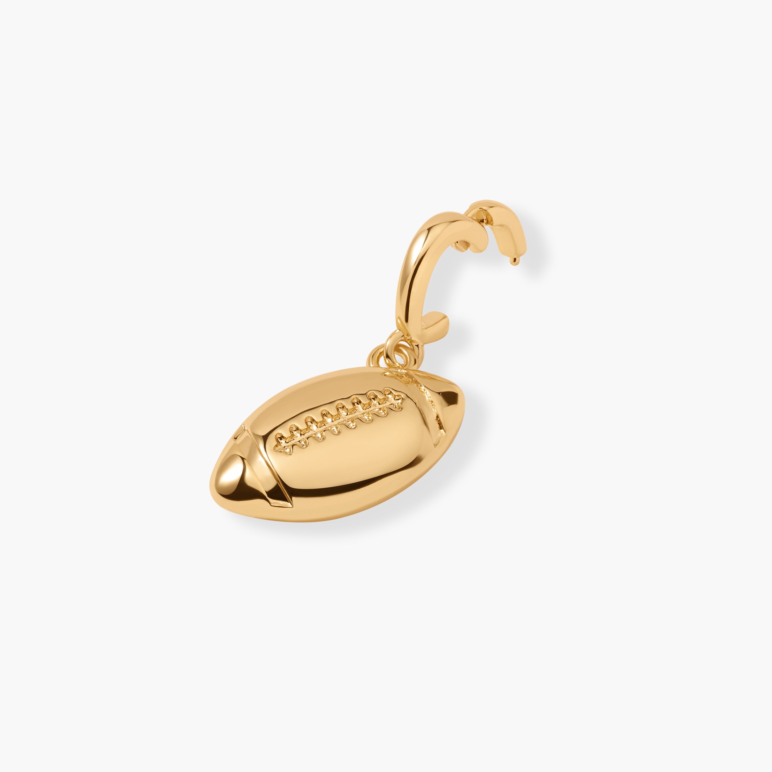 14K Gold Valor Football Charm