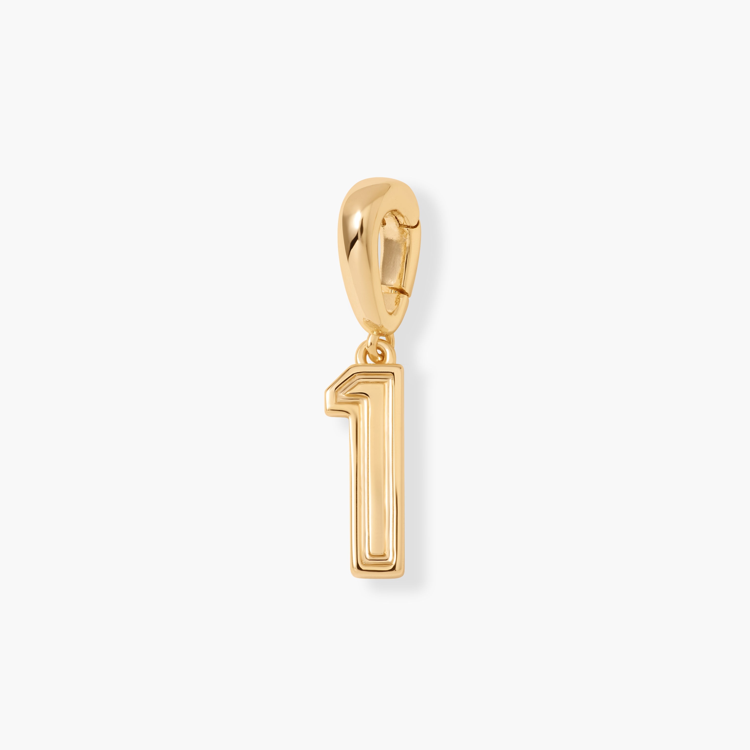 14K Gold Numeria Charm