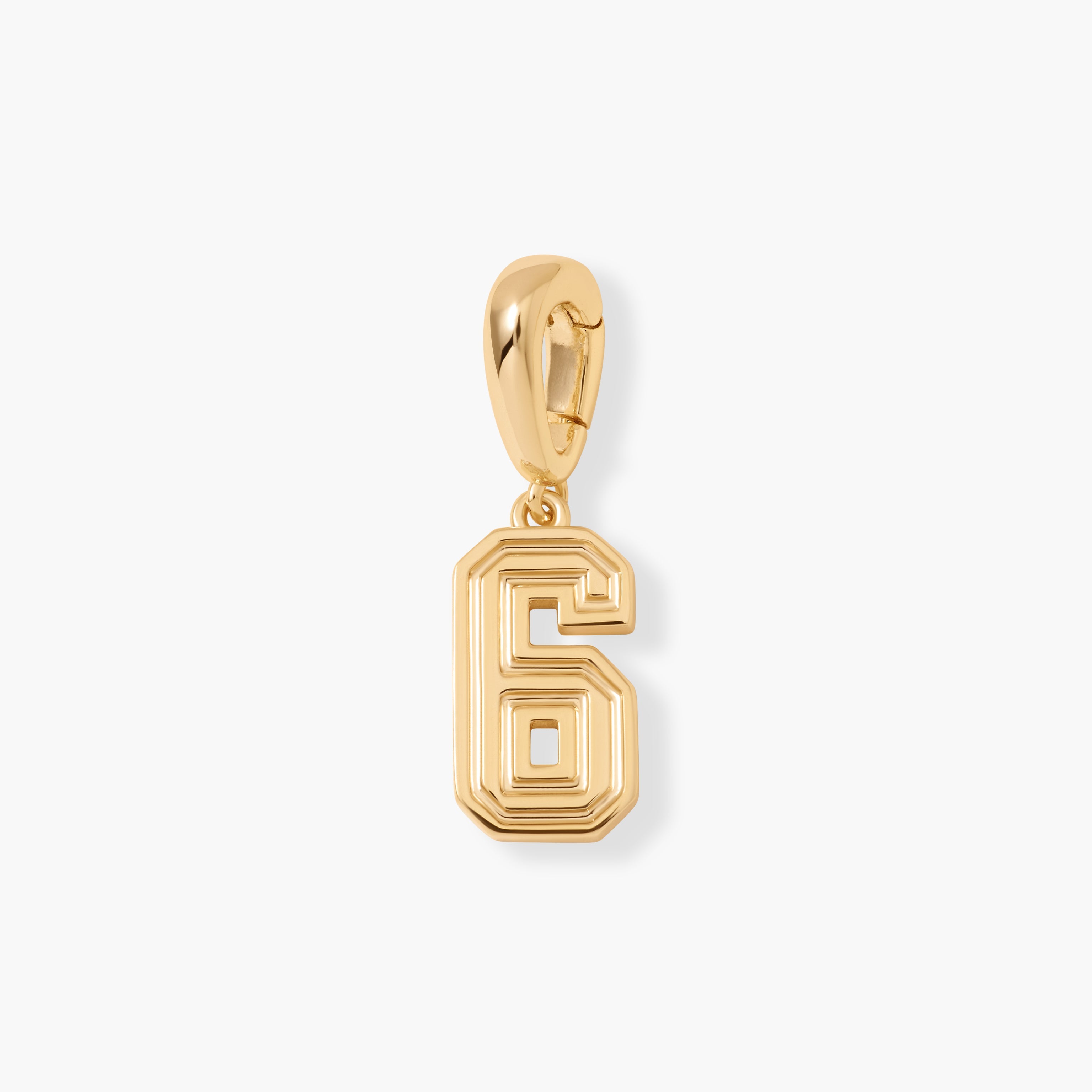 14K Gold Numeria Charm