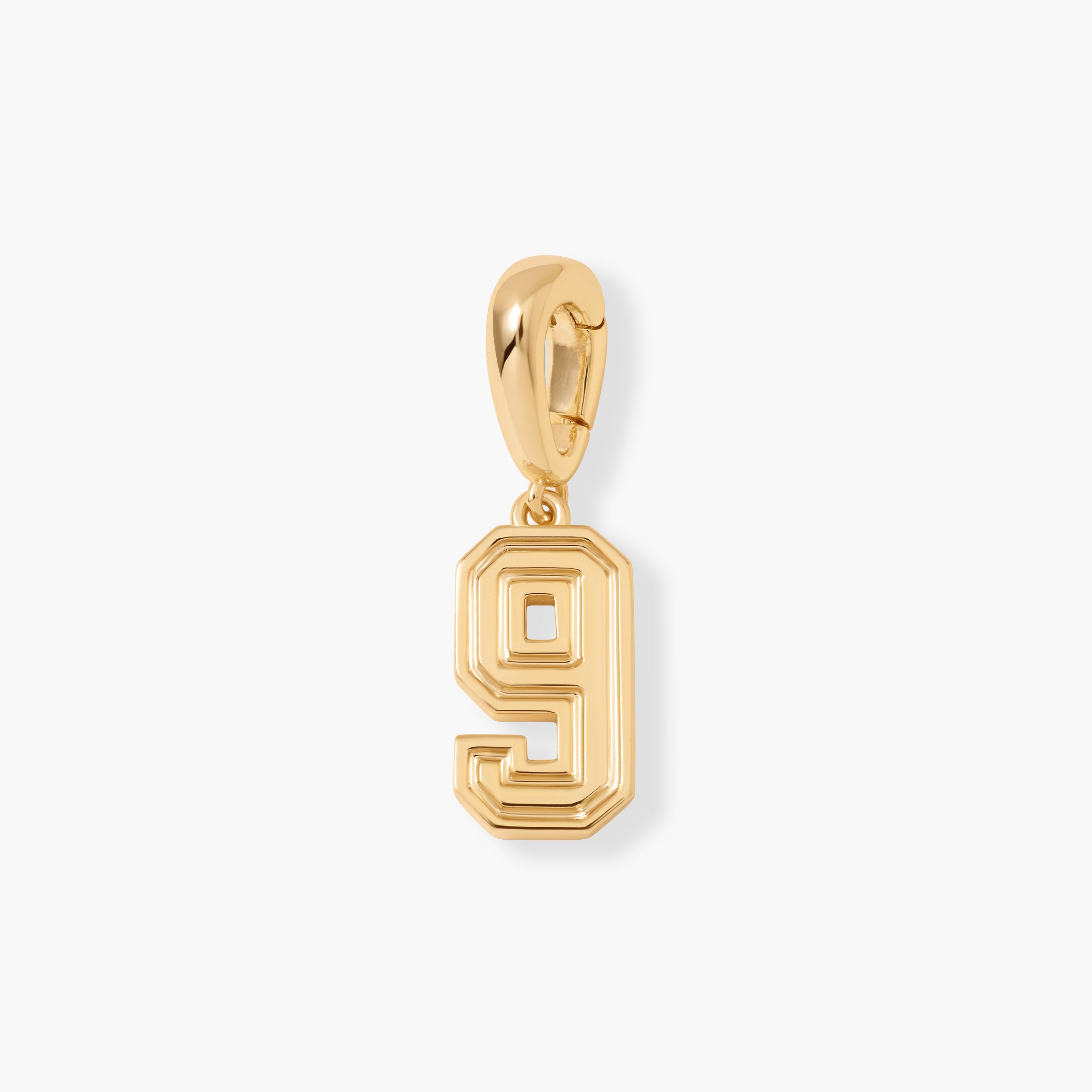 14K Gold Numeria Charm