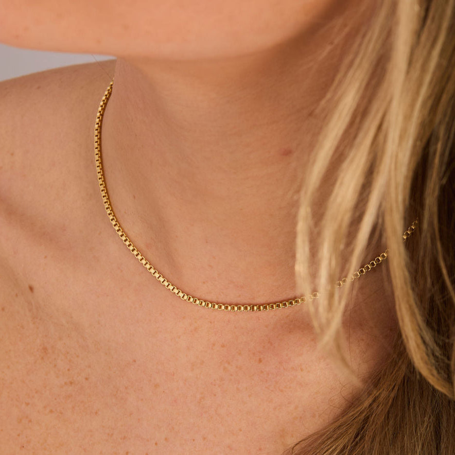 14K Gold Celine Choker