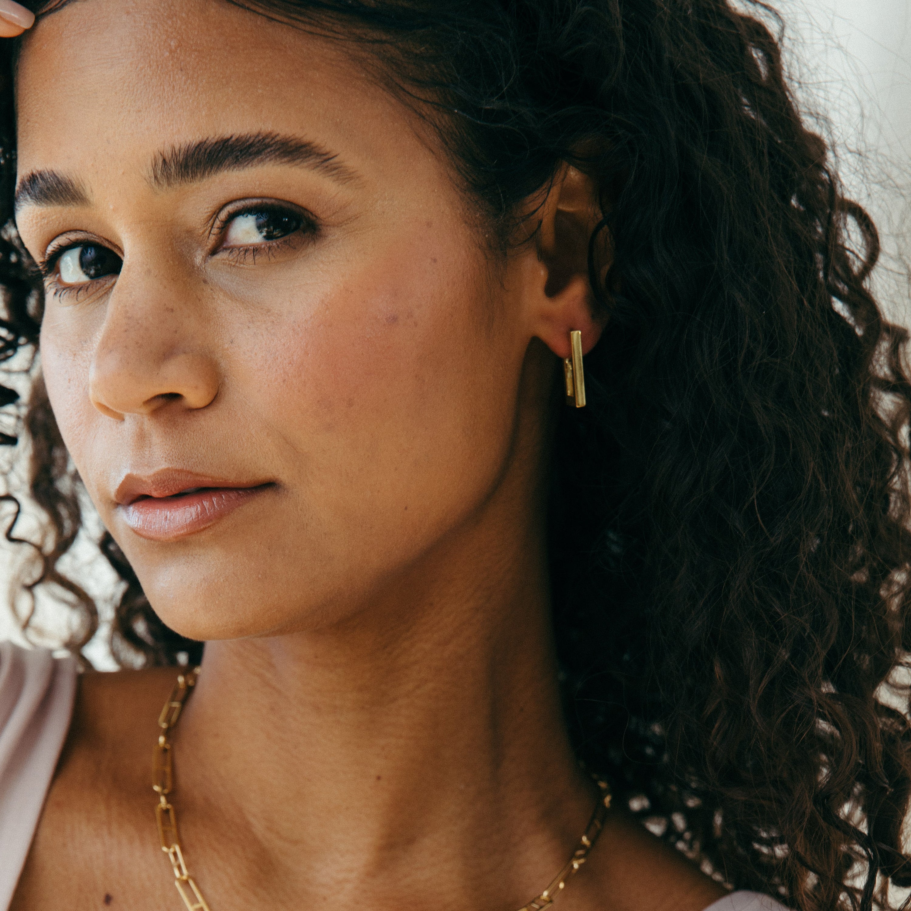 14K Gold Aurelia Classic Hoops