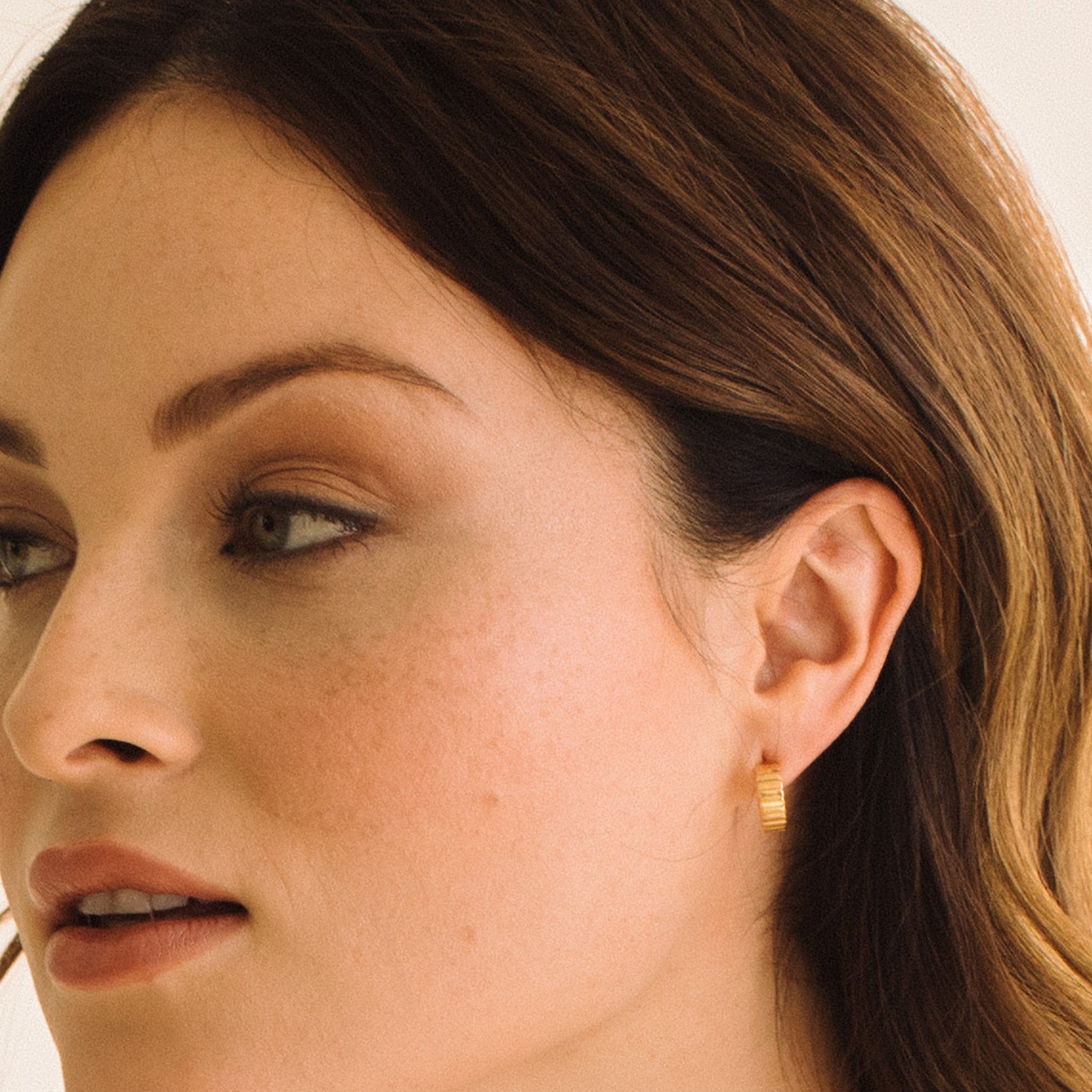 14K Gold Solara Luxe Hoops